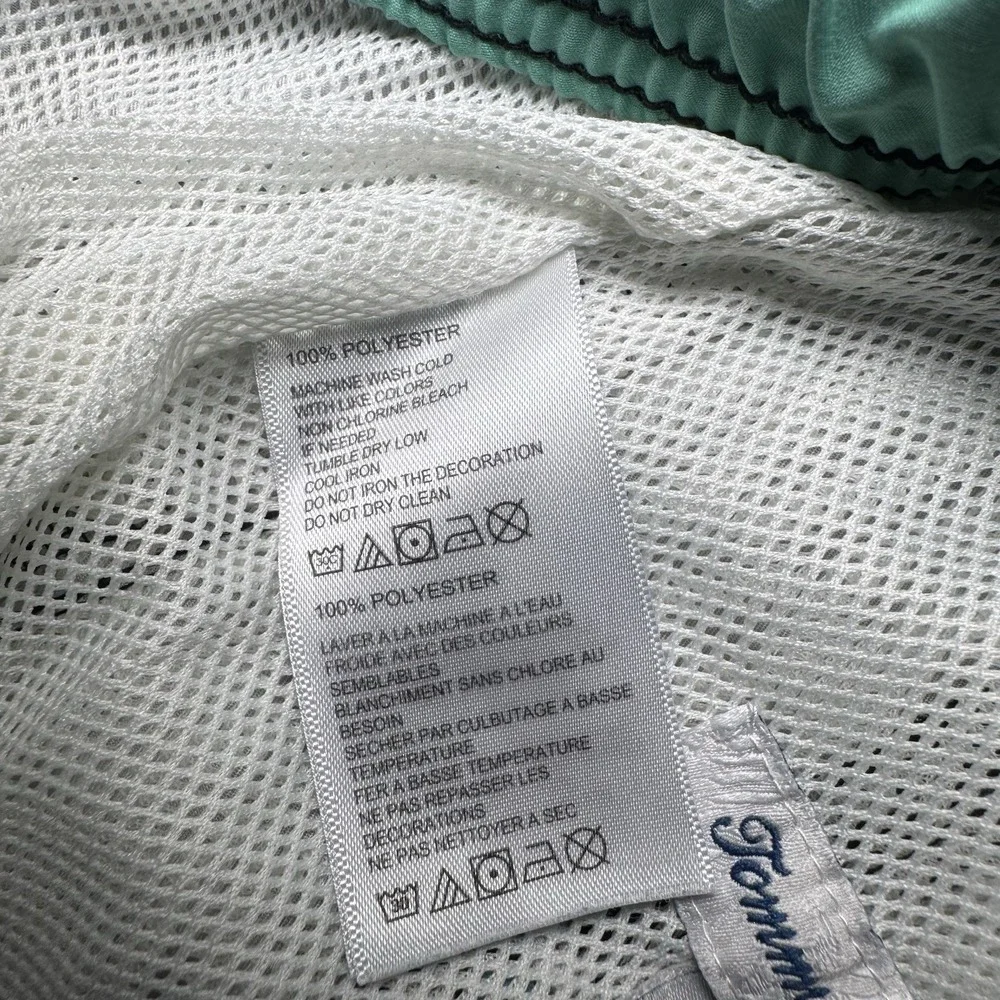 Tommy Bahama Swim Trunks Cocktail Martini Floral Print Men L Board Shorts Lined